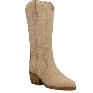 NEW MIA SHOES women's jenah woven summer boot in natural